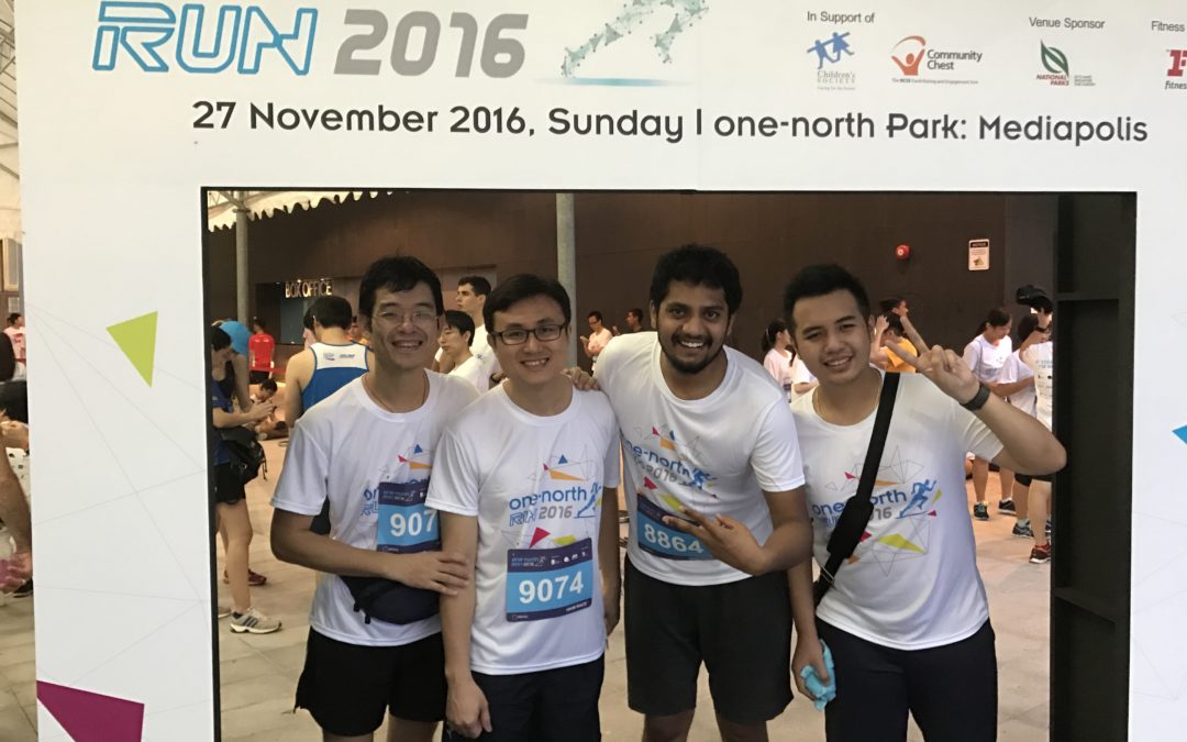 SimPlus has contributed its part to raise S$250,000 for the less fortunate through one-north Run 2016