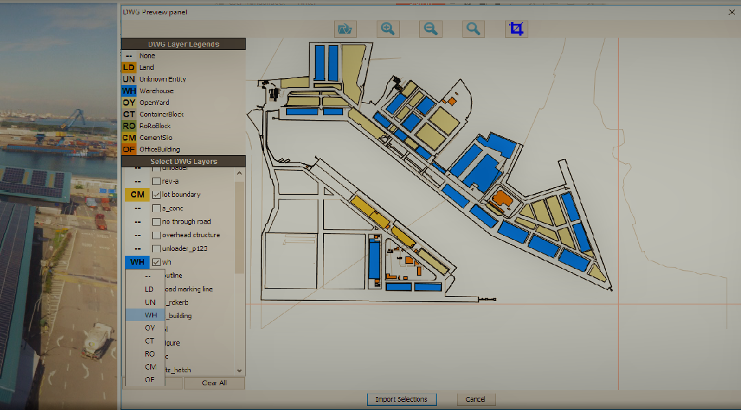 Finding the best berth setup for general and bulk cargo handling